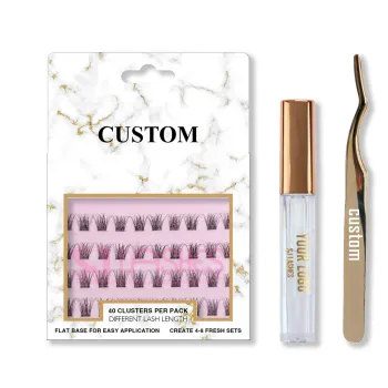Natural Long Individual Cluster Eyelash Extensions