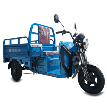 Electric Battery-Powered Tipper Cargo Tricycle for Logistics Transportation