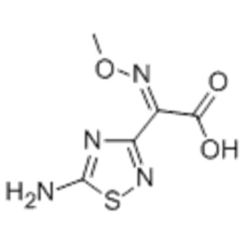 2- (5-Амино-1,2,4-тиадиазол-3-ил) -2- (метоксиимино) уксусная кислота CAS 72217-12-0