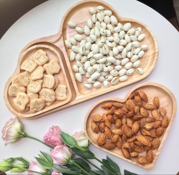 Tabaccheria da tavola di servizio da tavola di dolce d'amore di legno