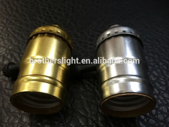 Vintage/antique Aluminum lampholder for edison bulb