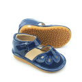 Most Popular Durable Navy Blue Baby Squeaky Shoes