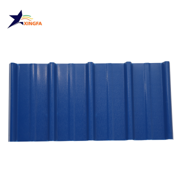 ASA Synthetic Resin Roof Tile Blue Roofing Sheet