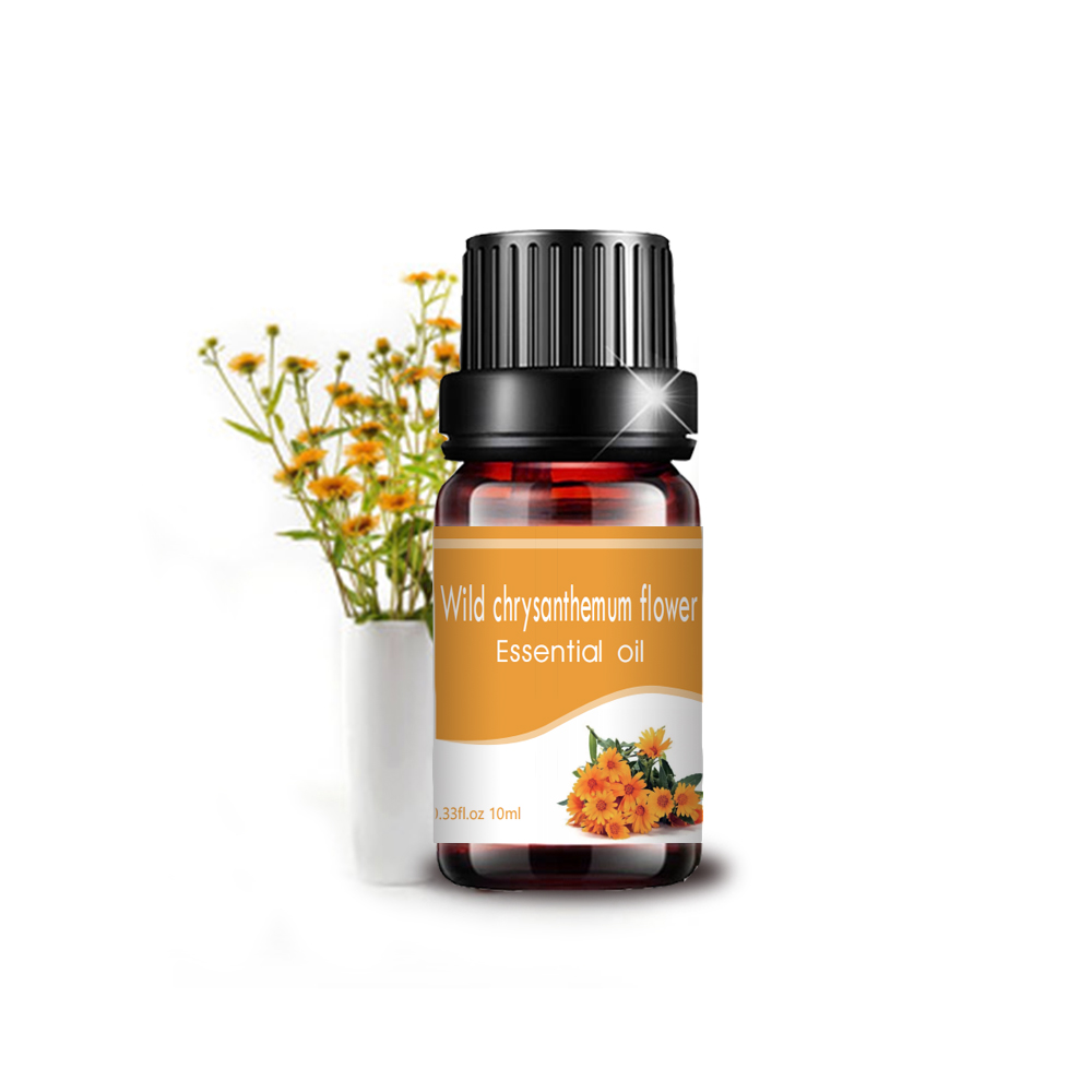 10 ml d&#39;huile de fleur de chrysanthème sauvage pur sauvage pur