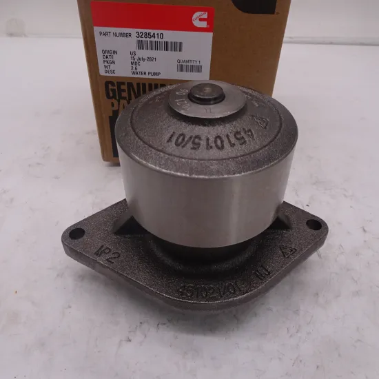 210P Cooling Small Water Pump 3285410 - Excavator Loader Parts Water Pump Assembly