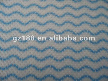 Viscose Polyester cross Lapping Spunlace Nonwoven Fabric