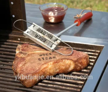 BBQ Branding iron for personalized grilling