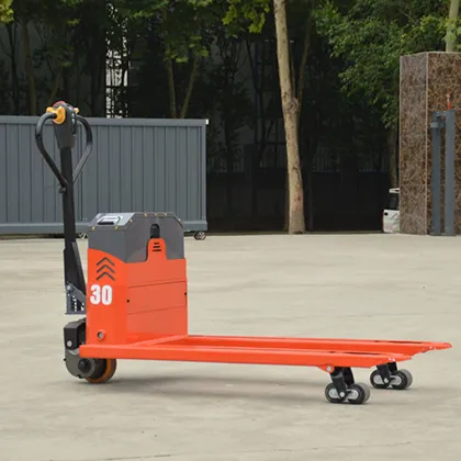 Semi Electric Pallet Jack 2000kg - 3 Ton Pallet Jack Trolley