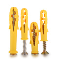 Yellow Good Quality Plastic expansion screw