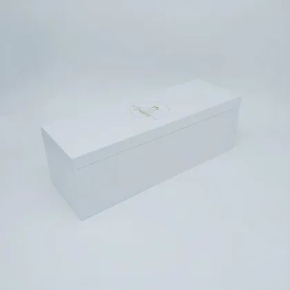 White Anniversary Ceremony Couples Wedding Wine Box