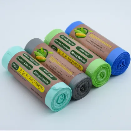 Biodegradable garbage bin bags