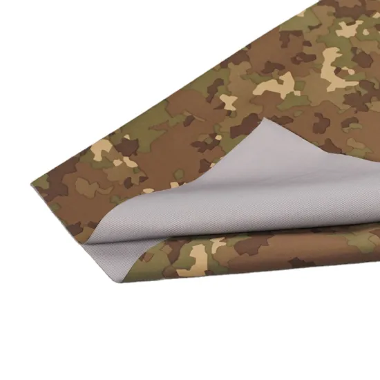Camouflage Waterproof 3-Layer PTFE Membrane Fabric