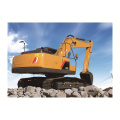 crawler excavator with standard bucket