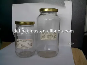 preserved glass jar for food pickle