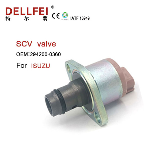 SCV valve SCV Valve Diesel Fuel Pump 294200-0360 For ISUZU Manufactory