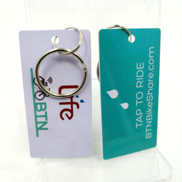 NFC Epoxy Keychain: Custom Portable RFID Key Fob for Access Control