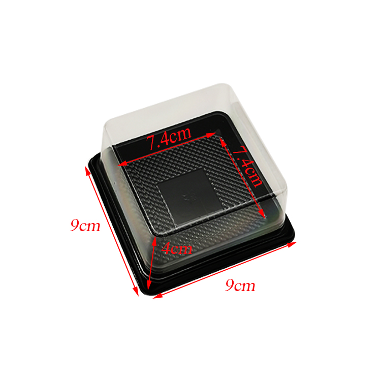 mini plastic cake box