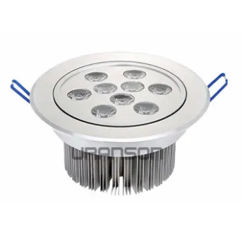 9W LED round panel down light