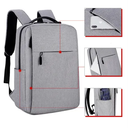 New logo backpack men leisure business bags outdoor sports backpack business computer bag travel schoolbag