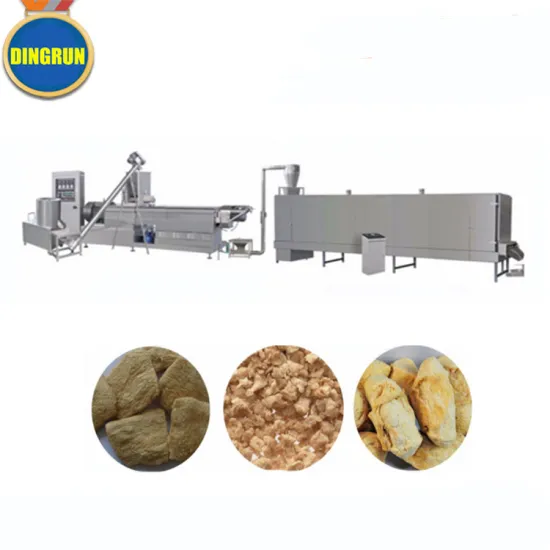 Isolated soya protein food extrusion machines