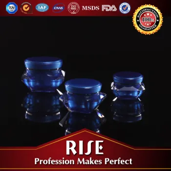 Diamond Shape Cosmetic Container For Cosmetic Packaging