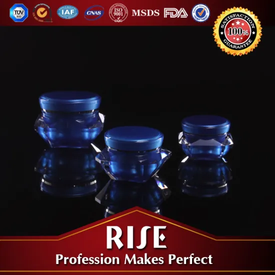 Diamond Shape Cosmetic Container For Cosmetic Packaging