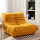 Nordic Caterpillar Leather Lazy Togo Single Sofa