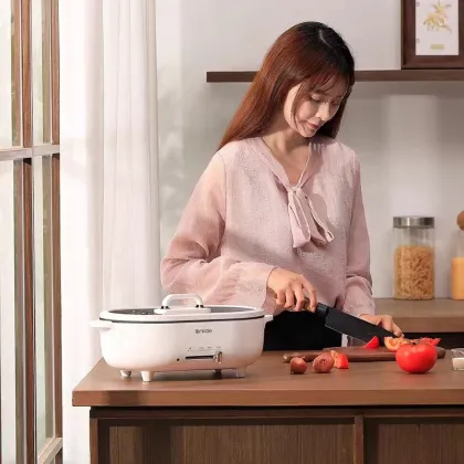 High-Quality 3L Korean Electric Cooking Pot - Multifunctional Home Use Hot Pot