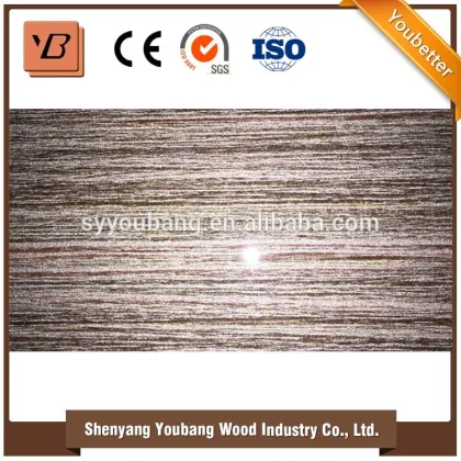 Good quality high gloss uv board, UV MDF glossy board for kitchen cabinet decoration