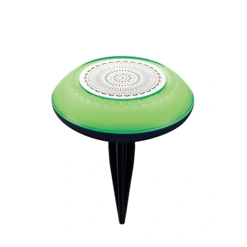 outdoor light and speaker