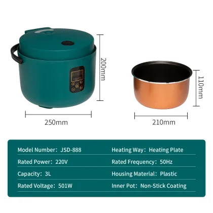 Mini Electric Rice Cooker - Digital Smart Rice Cooker from China