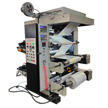 Vollautomatische Flexo -Druckmaschine für Filmsack nicht gewebter Beuteldrucker und Impresora Flexográfica - 2 Farblösung