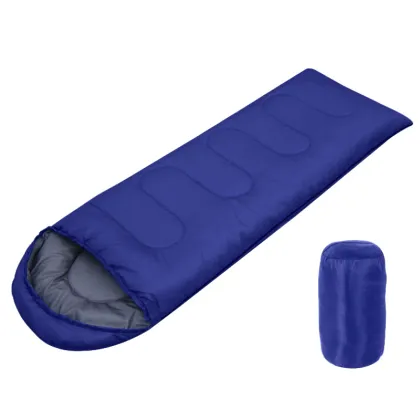 Outdoor Warm Envelope Sleeping Bag for Mountain Hiking and Winter Camping