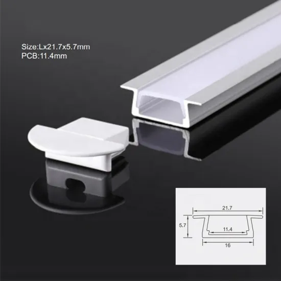 Silver Aluminum Profile for LED Strip Lights