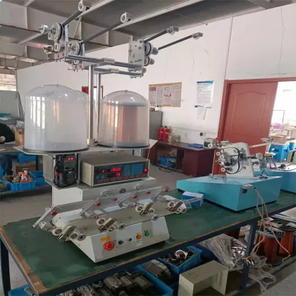 four axle winding machinery for speaker voice coil