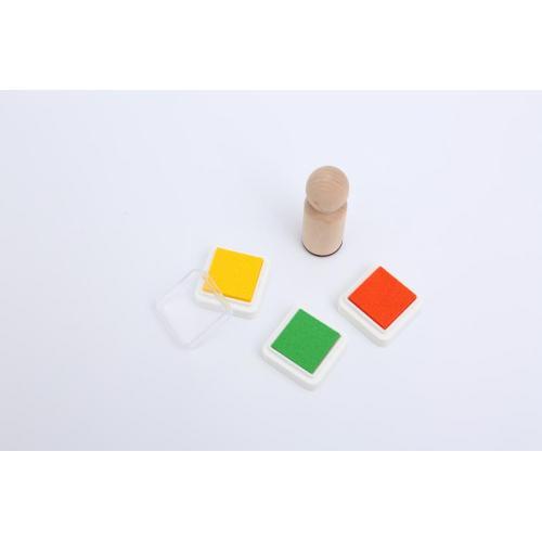 colorful Children safety ink pad