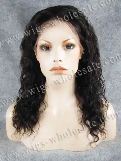 cheap indian remy full lace wigs human hair black short curly 18inch