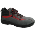 Suede Leather PU Steel Safety Shoes