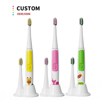 Kids Sonic Electric Toothbrush: Ultrasonic Toothbrush for Kids and Babies