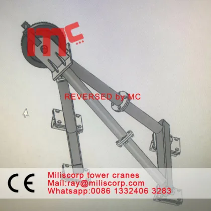 6ton roof derrick crane
