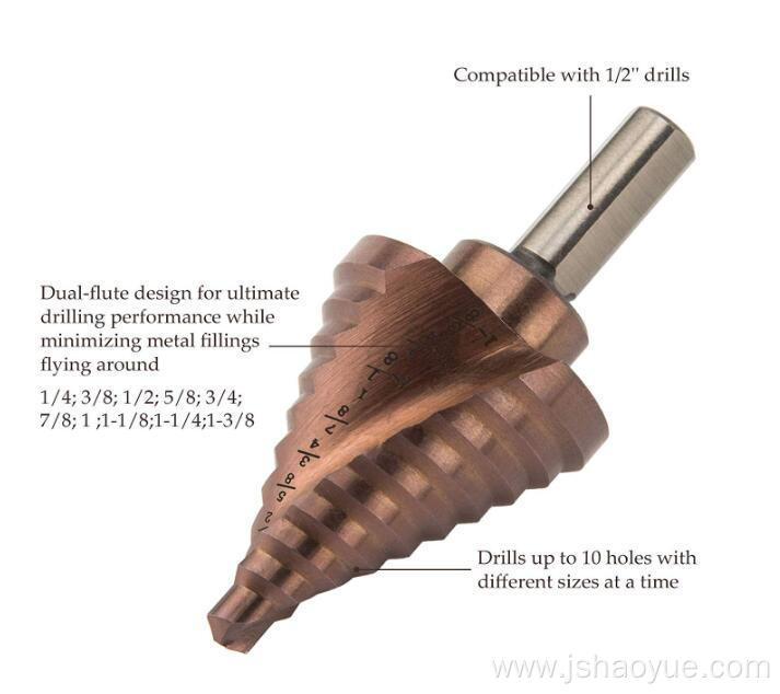 Step Drill Bit for Stainelss Steel