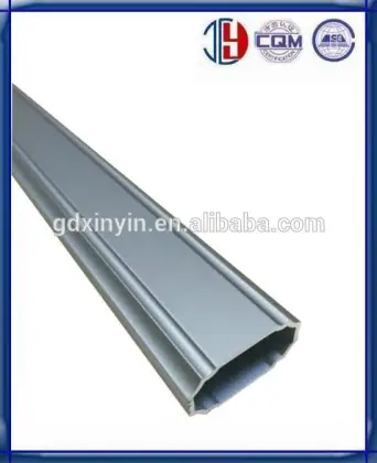 Nice Hollow oval Aluminum wardrobe tube for wardrobe cloth