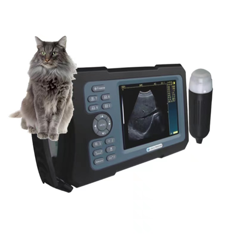 Máquina de ultrasonido de gato de perro veterinario portátil