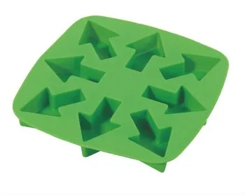 Silicone ice cube tray Guidepost shape