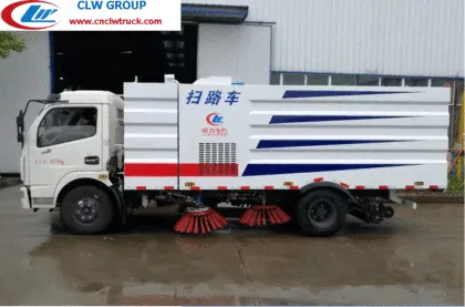 Hot buy Dongfeng 8cbm road sweeper truck