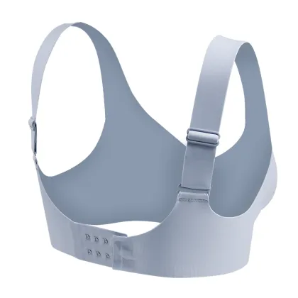 Full Coverage Wireless Ice Silk Comfortable Sleep Bra