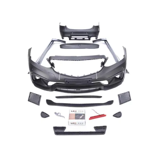Car Bumper Kit for Mercedes-Benz E-Class W212 - Front, Rear, Grille, Side Skirts (2015+)