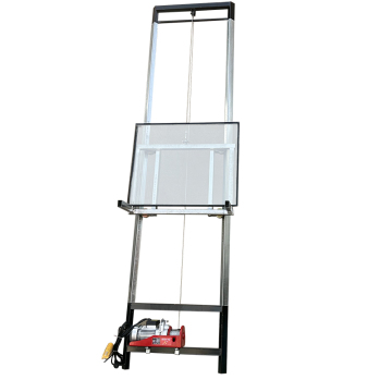 Safety-Focused Quick Assembly Hoists and Lifts for Solar Panels, Windows, and Glass