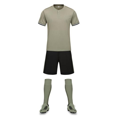 Soccer Uniform Training soccer jersey for men with stripe Factory