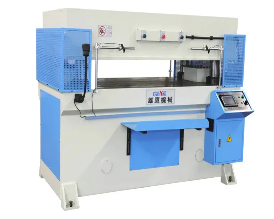 150T PVC floor material hydraulic cutting press